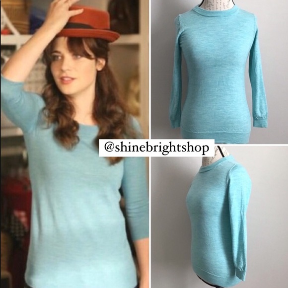 ASO Jess Day in New Girl Merino Wool Sweater - Picture 2 of 15